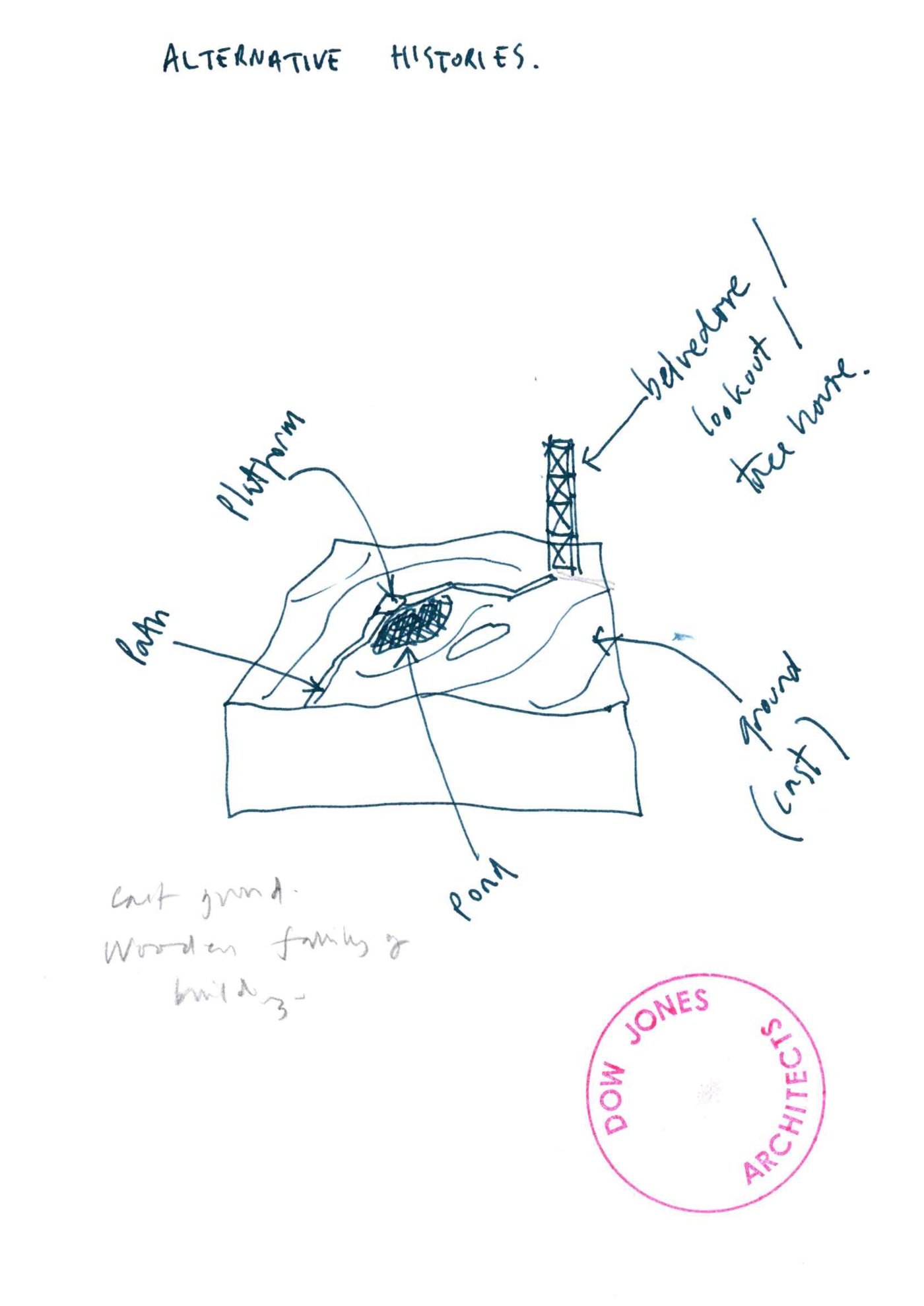 Sketch by Dow Jones Architects